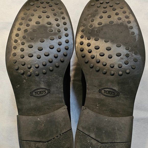 Tod’s Double T-Bar Black Leather Dress Shoes main image 10
